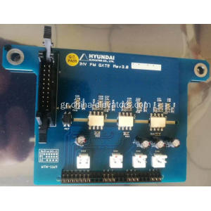 Inv FM Gate Rev3.0 PCB Assy για ανελκυστήρες Hyundai WTN-1169